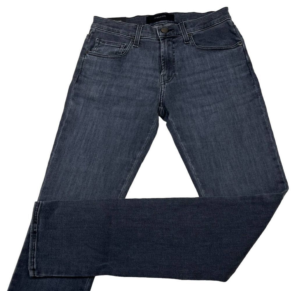 J Brand Mick Bassador Women Grey Charcoal Slim Skinny Stretch Denim Jeans US 28